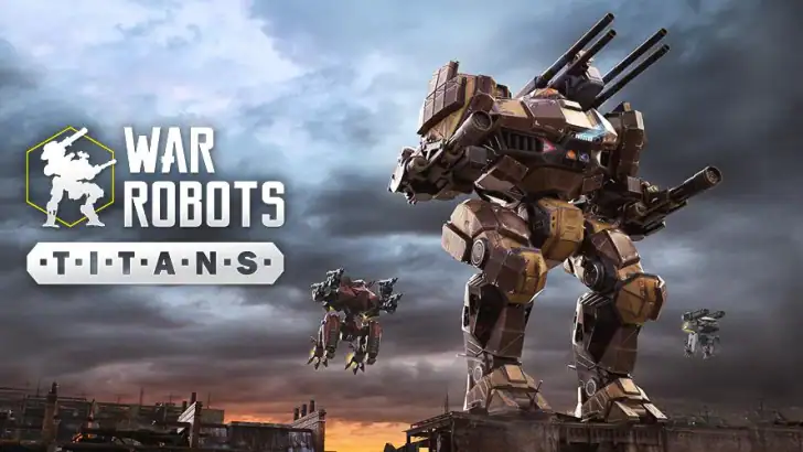 War Robots PvP flerspiller feature graphic