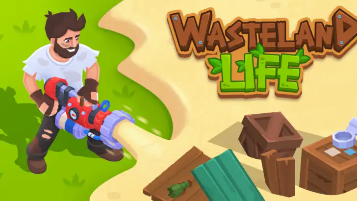 Wasteland Life: Survival Idle feature graphic