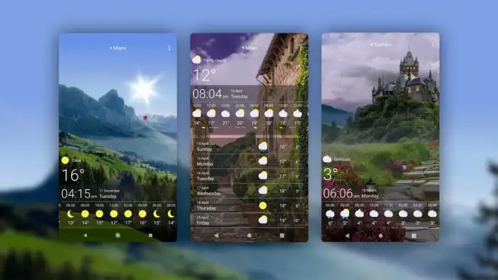 Weather Live Wallpapers feature graphic