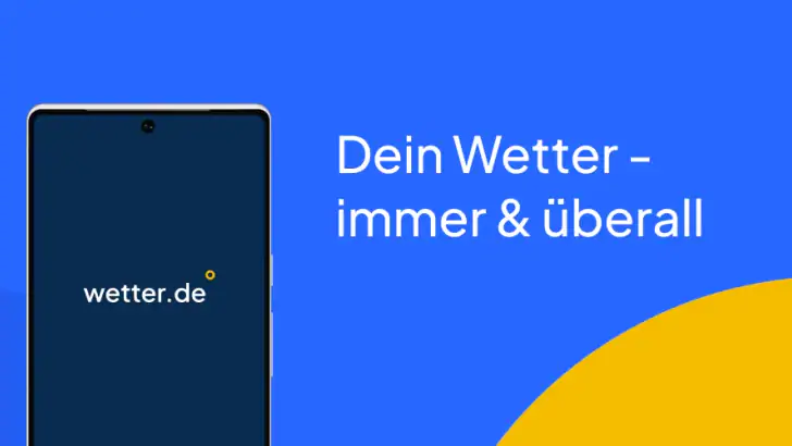 wetter.de Wetter & Regenradar feature graphic