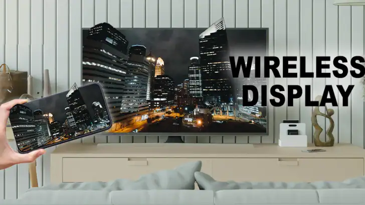 Wireless Display feature graphic