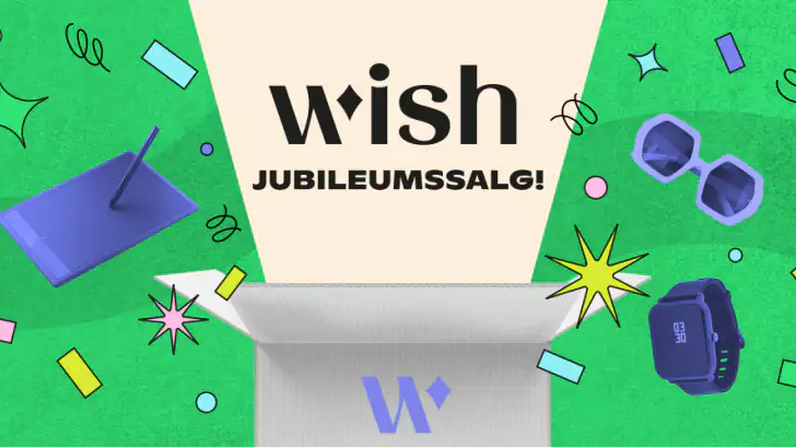 Wish: Handle og Spar feature graphic