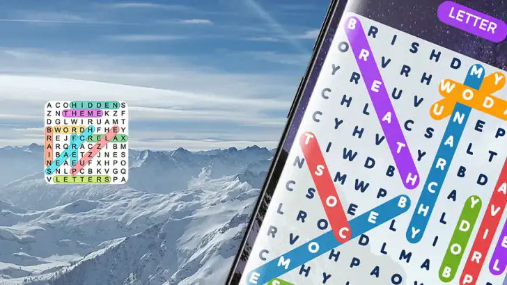 Word Search Quest - Puzzles feature graphic