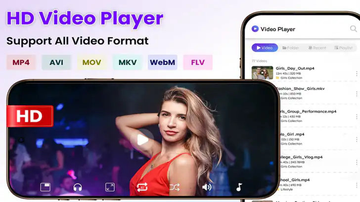 X Sexy Video Player feature graphic