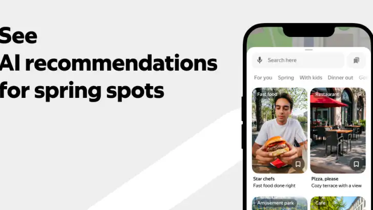 Yandex Maps and Navigator feature graphic
