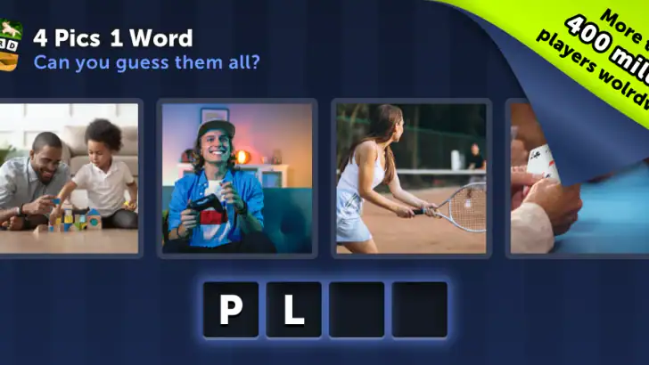 4 Pics 1 Word feature graphic
