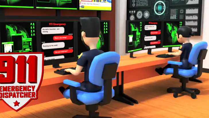 911 Emergency Dispatcher feature graphic