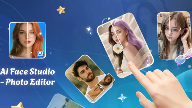AI Face Studio - Photo Editor feature graphic