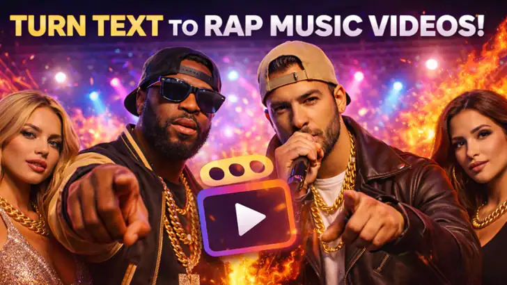 AI Music Video Maker - Rap AI feature graphic