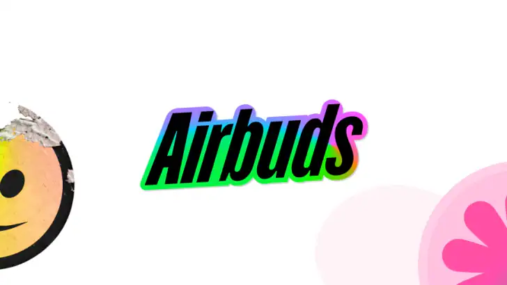 Airbuds Widget feature graphic