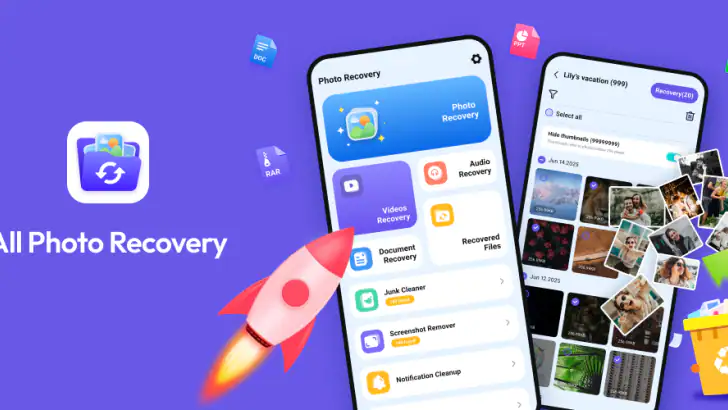 All Photo Recovery feature graphic