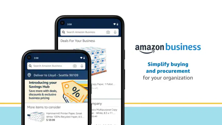 Amazon Business: B2B Shopping feature graphic
