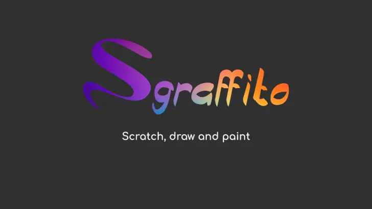 Art Set Doodle Draw. Sgraffito feature graphic