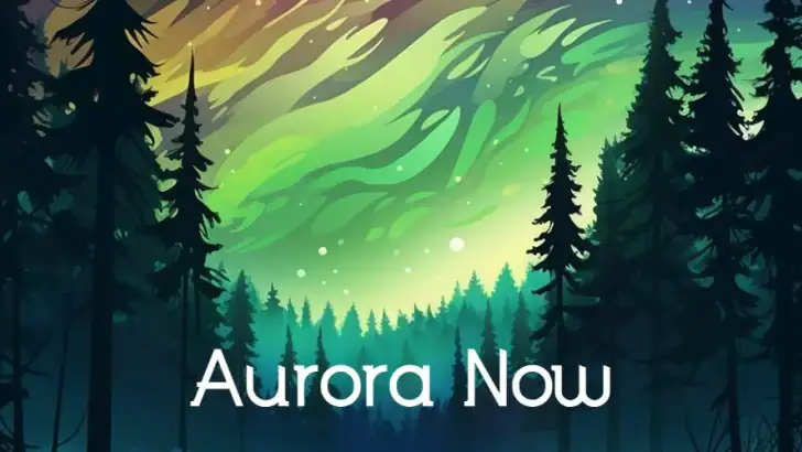Aurora Now - Northern Lights feature graphic