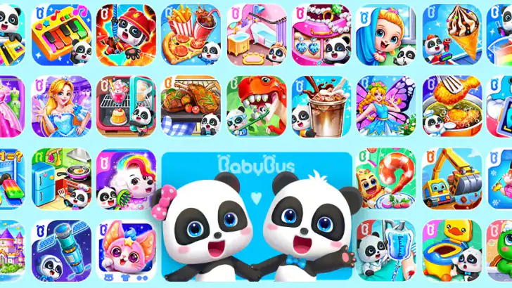 Baby Panda World-Learning Game feature graphic