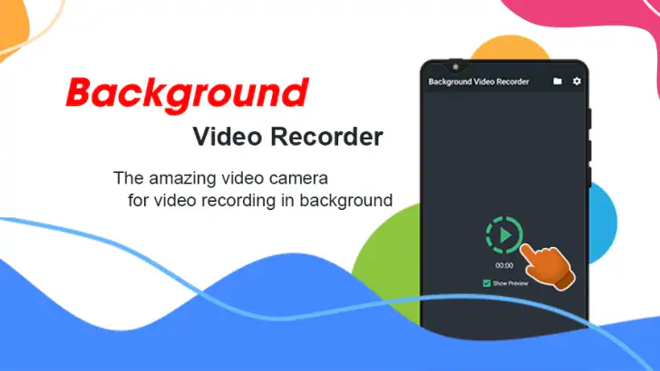Background video recorder feature graphic