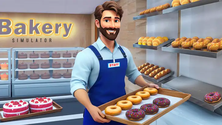 Bakery Supermart Simulator feature graphic