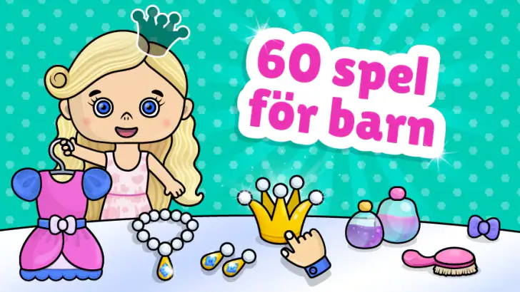 Barnspel 2-5 år: bebis spel feature graphic