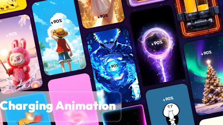 Batteriladdningsanimation feature graphic
