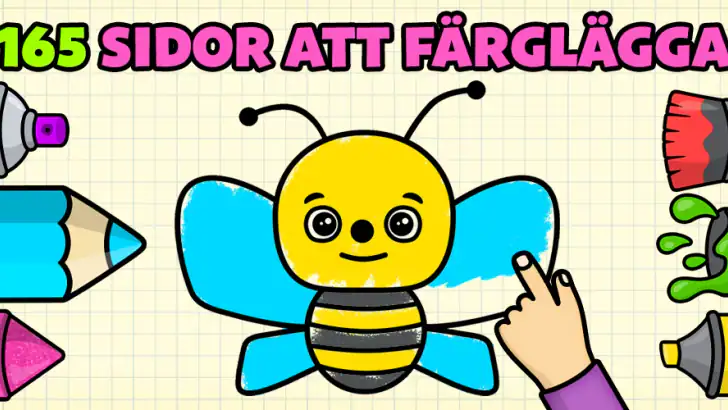 Bimi Boo Färgläggning för barn feature graphic
