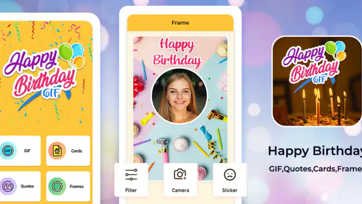 Birthday Greetings & Wishes feature graphic