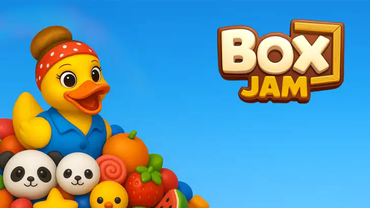 Box Jam! - 3D puzzle feature graphic
