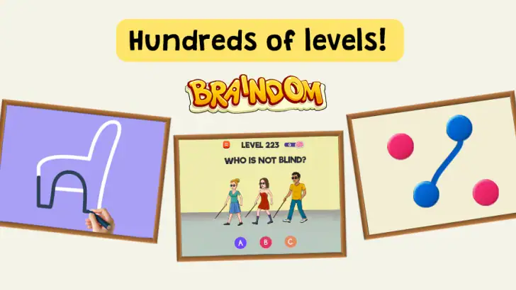 Braindom: Brain Games Test feature graphic