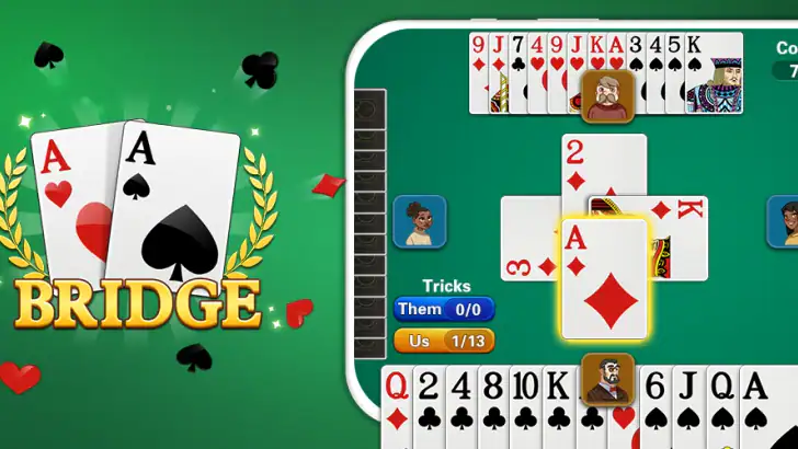 Bridge - Card Game feature graphic