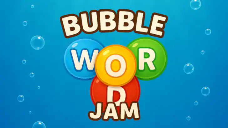 Bubble Word Jam feature graphic