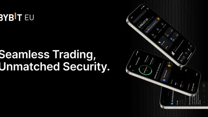 Bybit.eu: köp BTC och krypto feature graphic