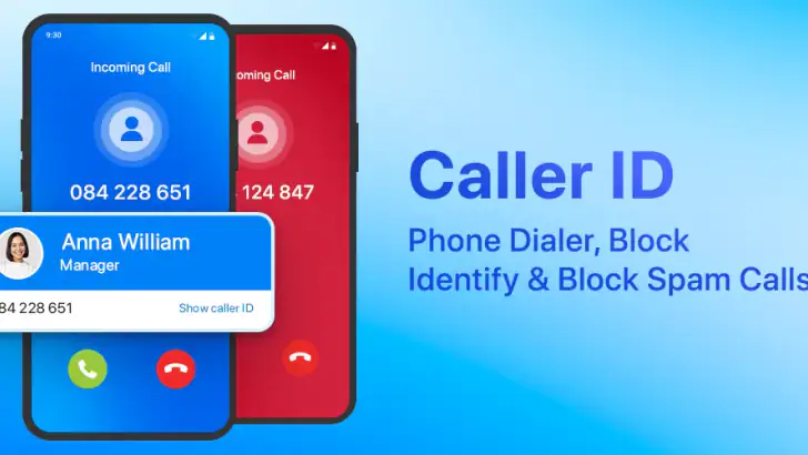 Caller ID: Phone Dialer, Block feature graphic