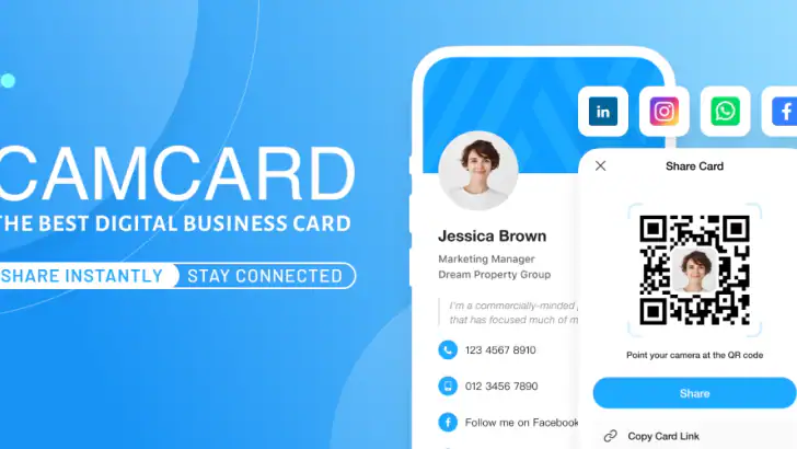CamCard-AI Scanner, Transcribe feature graphic