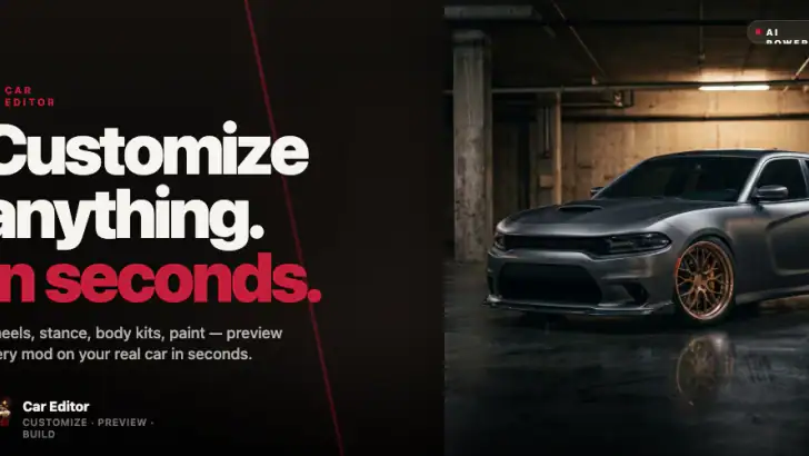 Car Editor: Car Photo Edit AI feature graphic