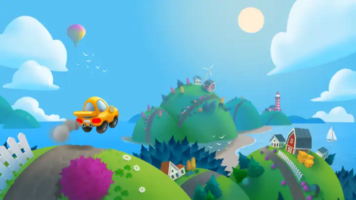 Cars Racing Games For Kids feature graphic
