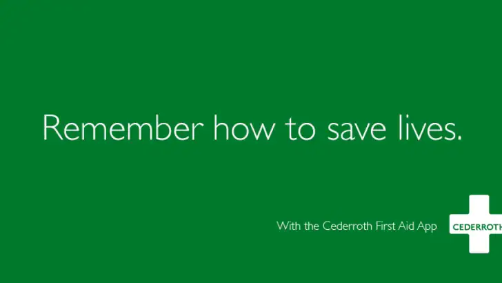 Cederroth First Aid feature graphic
