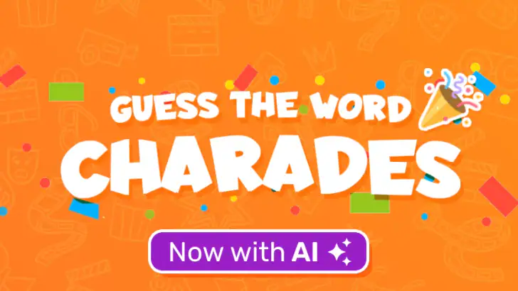 Charades feature graphic