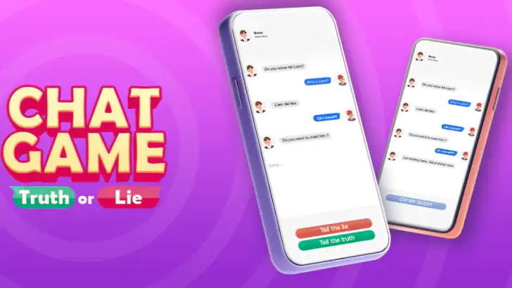 Chat Game: Truth or Lie feature graphic