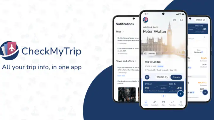 CheckMyTrip feature graphic