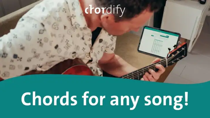 Chordify - Alla ackord feature graphic