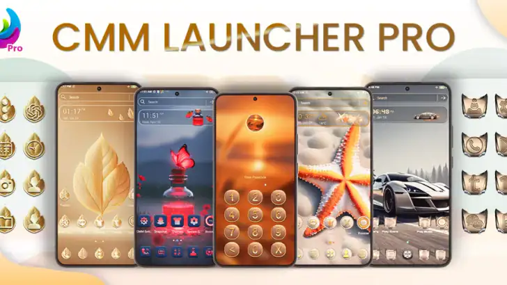 CMM Launcher Pro feature graphic
