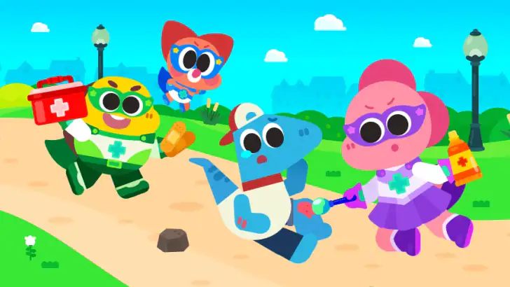 Cocobi Little Safety Hero -kid feature graphic