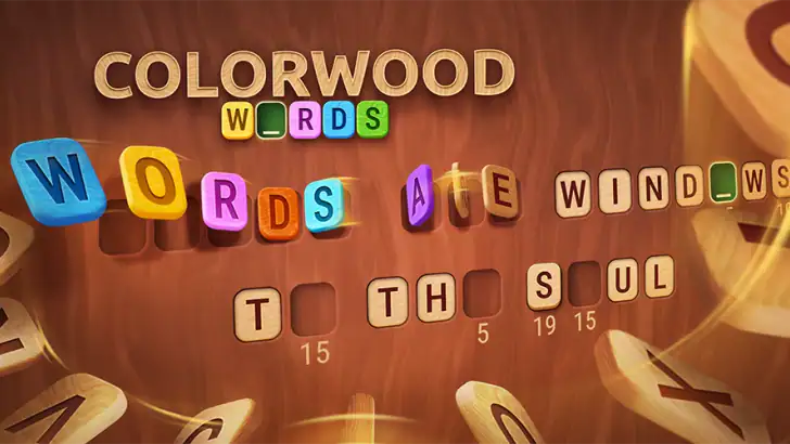 Colorwood Words Puzzle Game feature graphic