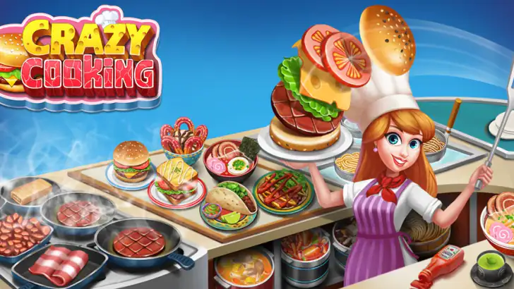 Crazy Cooking - Star Chef feature graphic