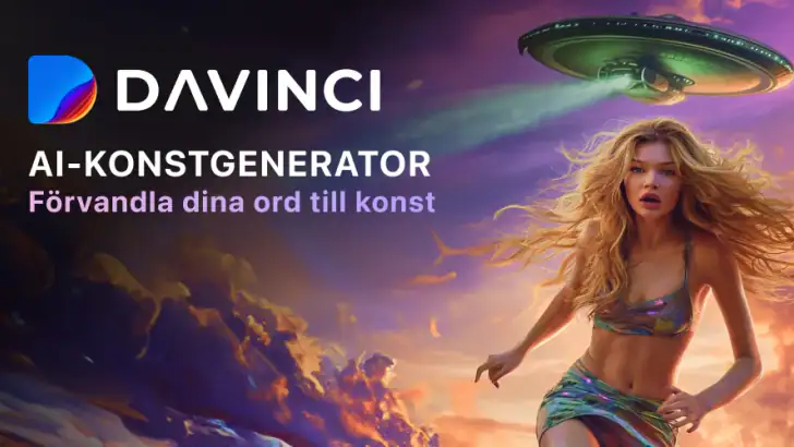 DaVinci – AI-bildgenerator feature graphic