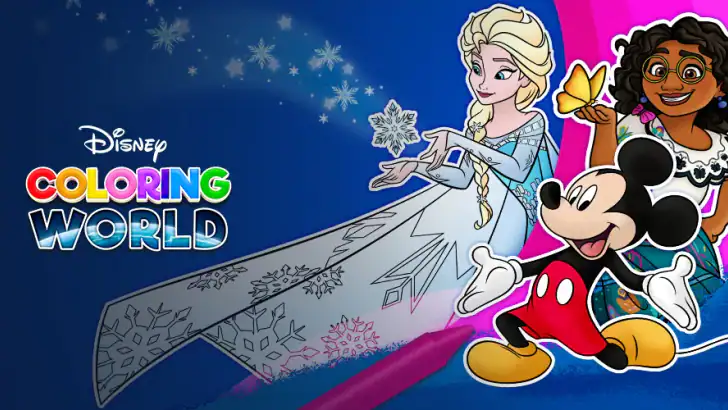 Disneys Färgläggningsvärld feature graphic