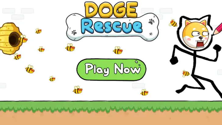 Doge Rescue: Draw To Save feature graphic