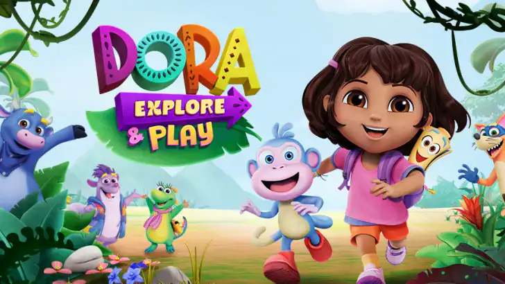 Dora: Explore and Play! feature graphic