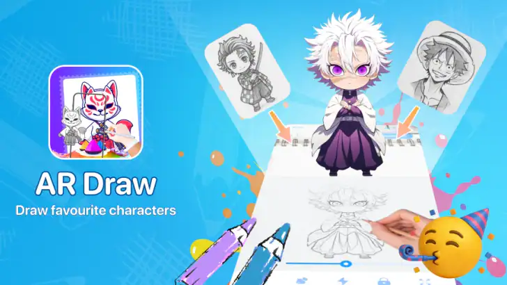 Drawing Pad & Digital Art feature graphic