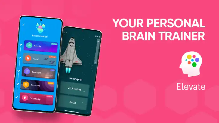 Elevate - Brain Training Games feature graphic