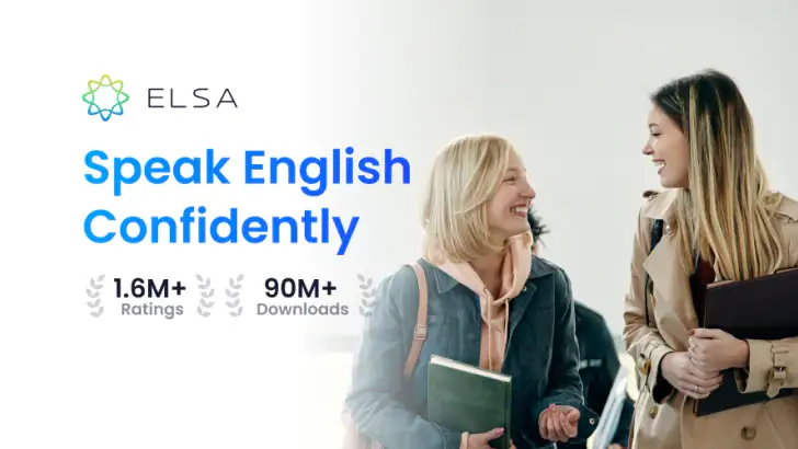 ELSA Speak: English Learning feature graphic